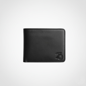 black leather wallet